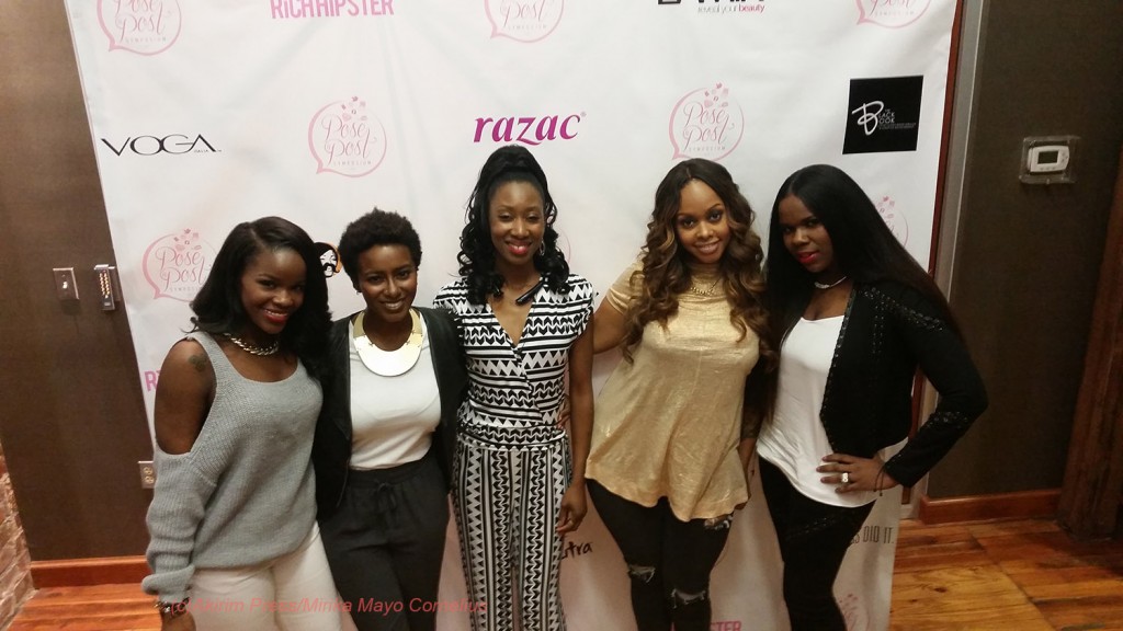 Fash(Lover4_Fashion), Ambrosia Malbrough, Mirika Mayo Cornelius, Chrisette Michele, Courtney Adeleye of The Mane Choice